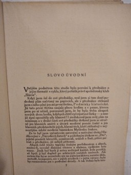 F. X. Šalda. Moderní literatura česká