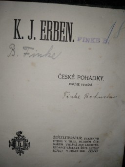 K. J. Erben. České pohádky