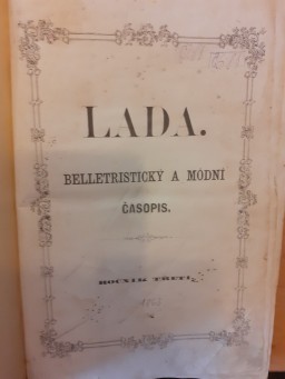 LADA bellestristický a módní časopis 1863